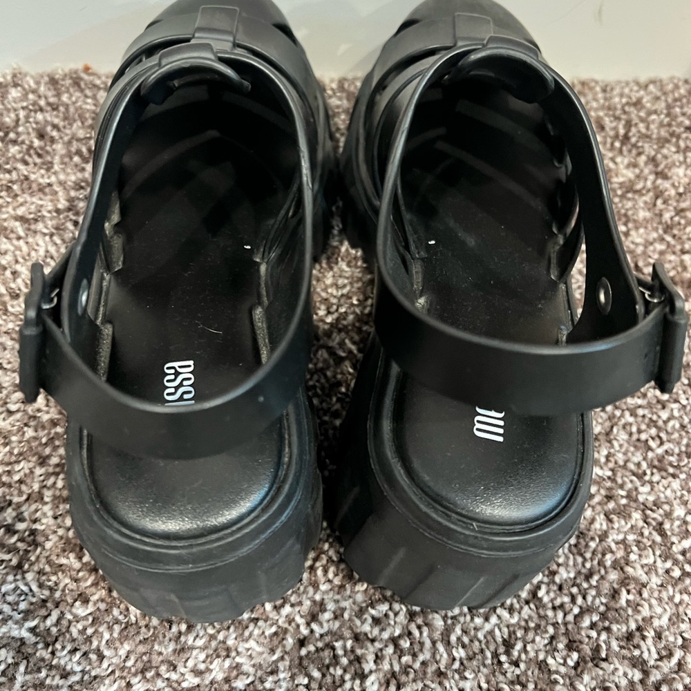 Brand: Melissa | Black Platform Megan - Picture 9 of 11